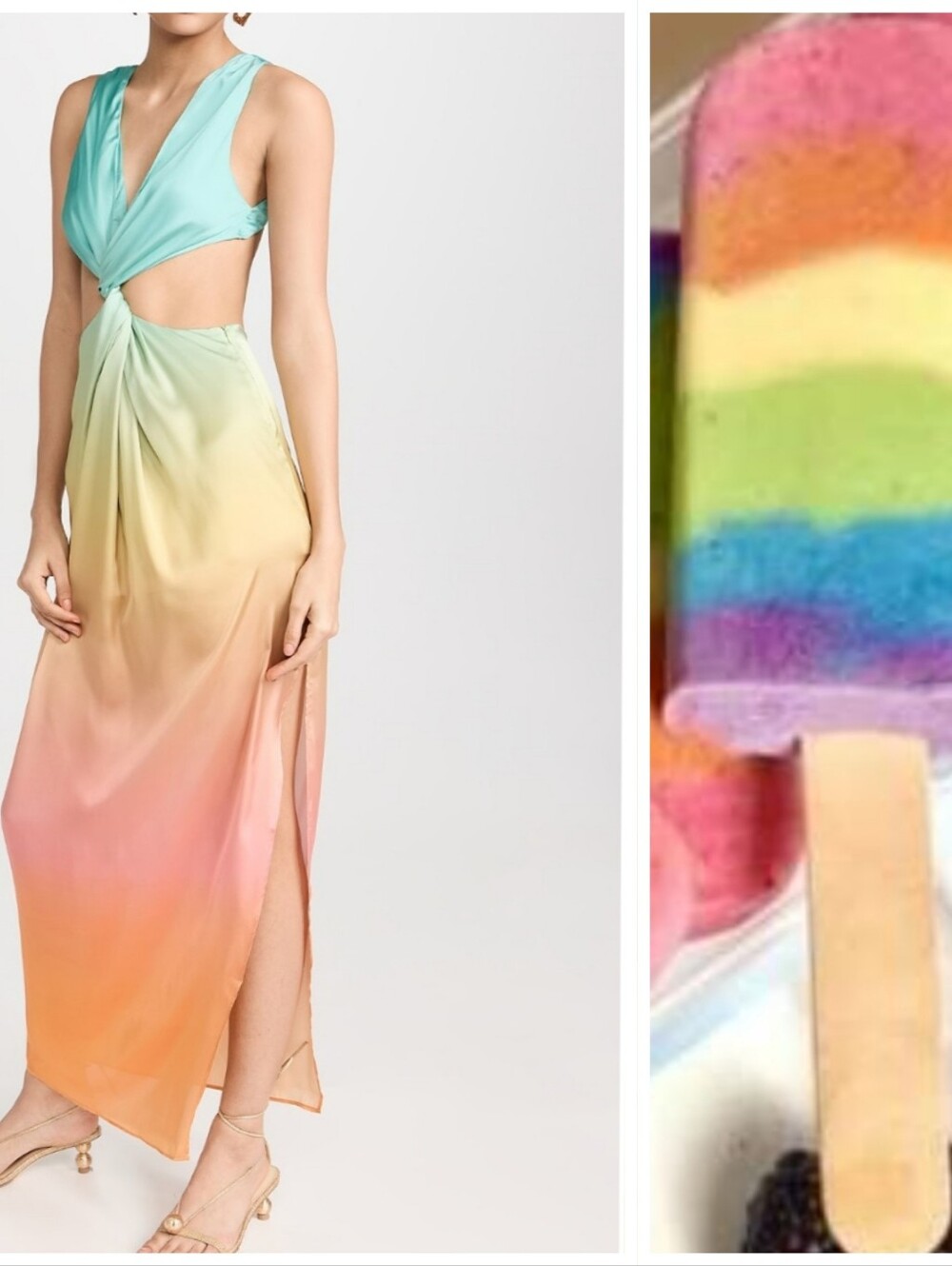 Nwot Baobab POPSICLE Collection mia pastel Ultimate Summer Dress Xs